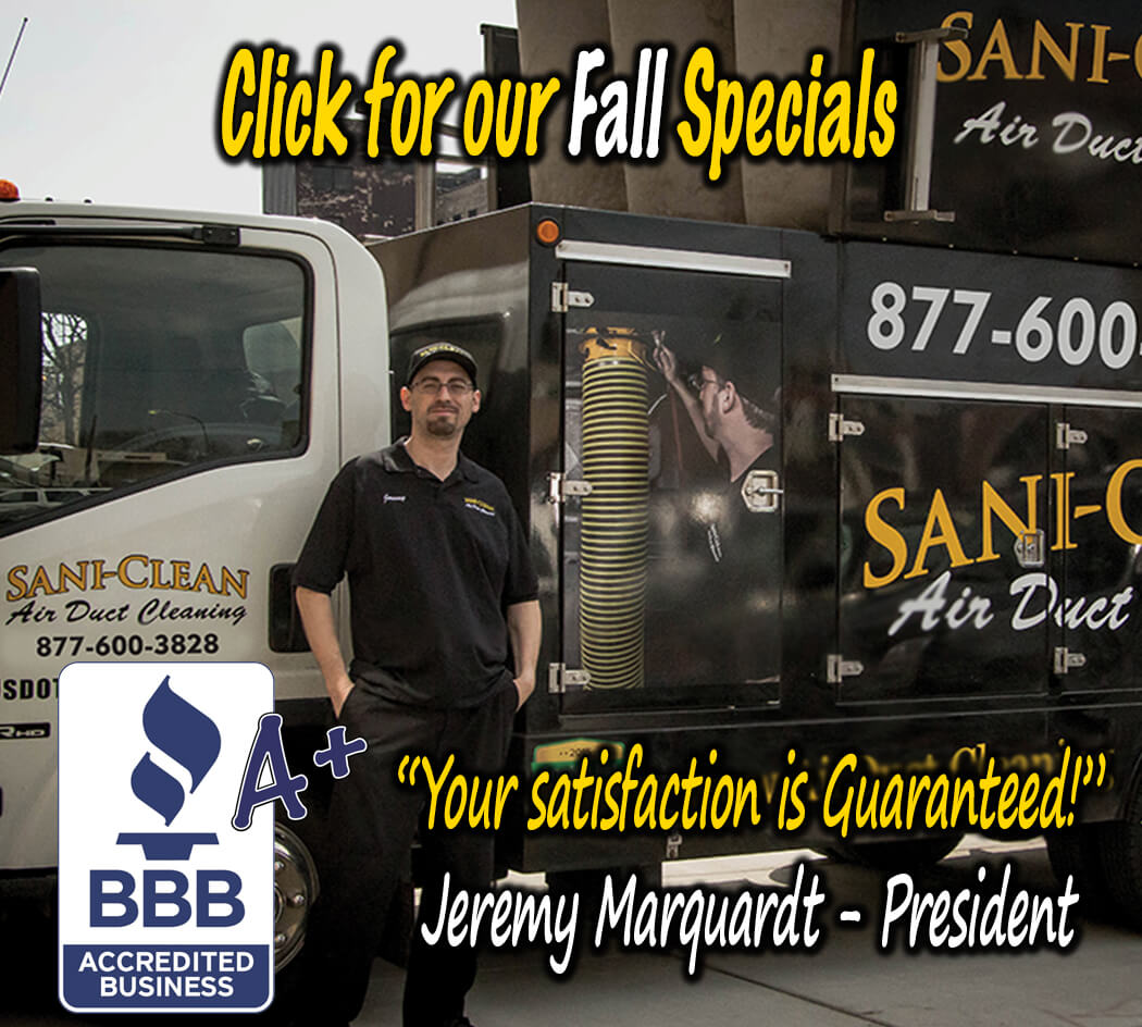 Sani-Clean - Michigan's Top-Rated Air Duct Cleaning Specialists!